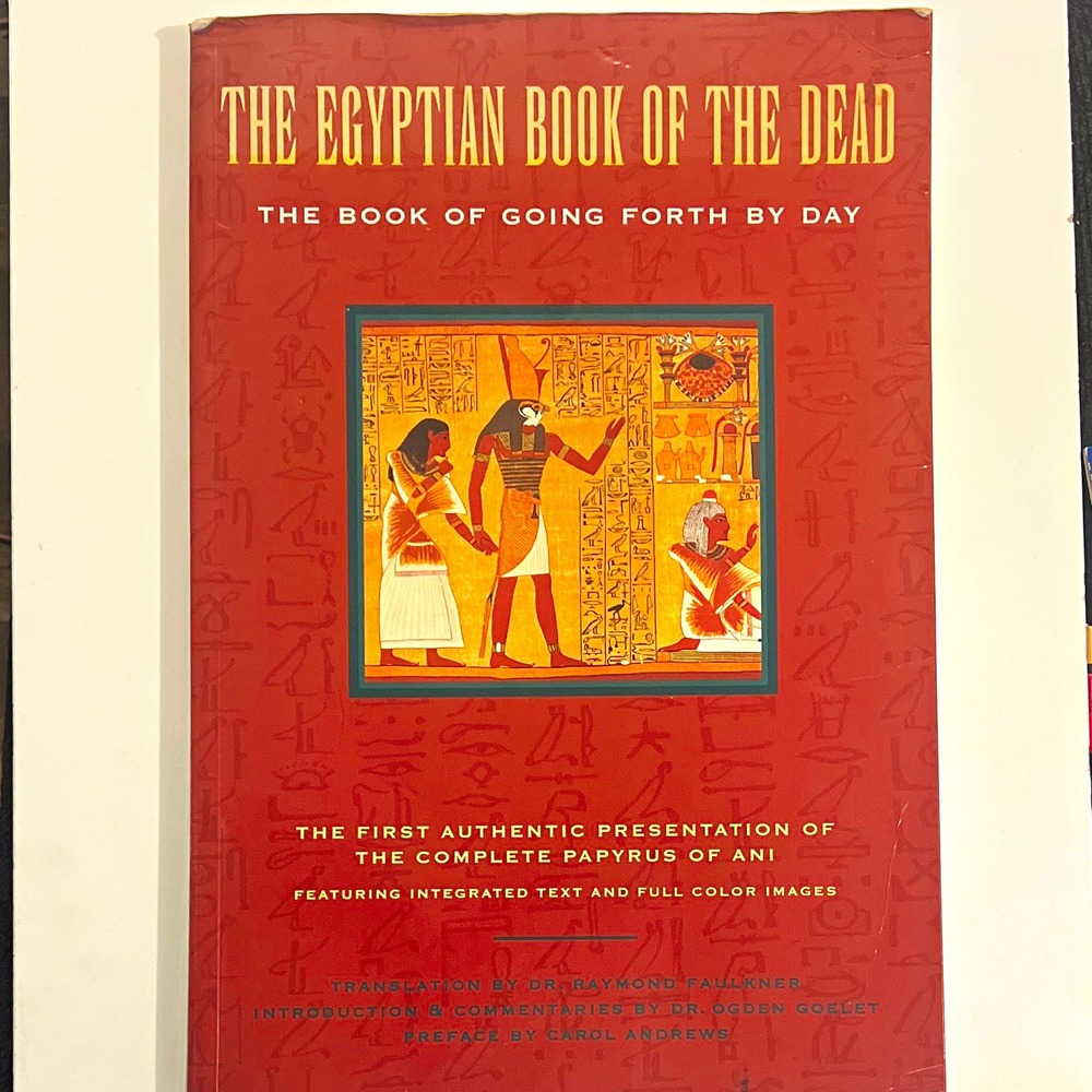 Chronicle Books The Egyptian Book of the Dead First Ed 1994 Illustrated PB